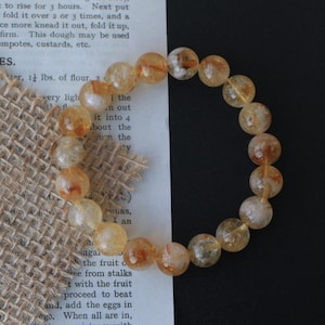 Armband citrien: natuurlijke genezing, vertrouwen en creativiteit van kristallen
