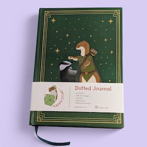 A5ドットジャーナル - レンジャーストート、D&D、ダガーハート、TTRPGノート