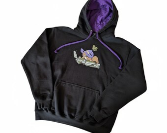 Wizard Stoat Hoodie D&D Fantasy Cozy and Soft Hoodie