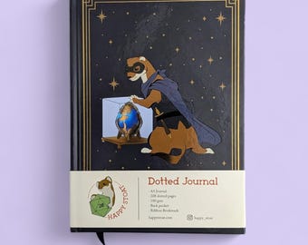 A5 Dotted Journal - Rogue Stoat, D&D, Daggerheart, TTRPG notebook