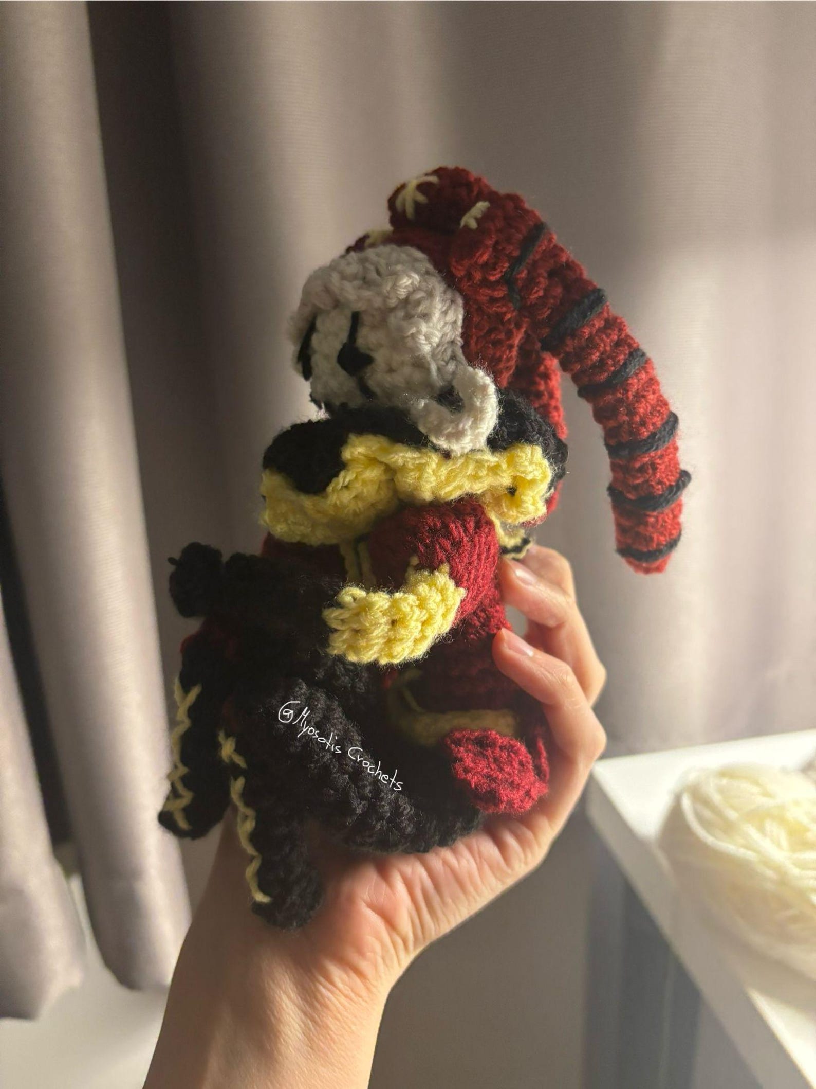 Pierrot [tfc] Crochet Pattern - Digital PDF - Etsy