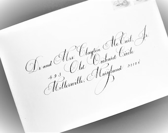 Address Wedding Envelopes with Beautiful Calligraphy