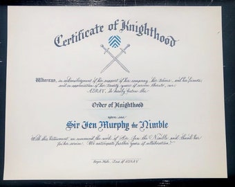 Custom Certificates with Watercolor Art for Professionals