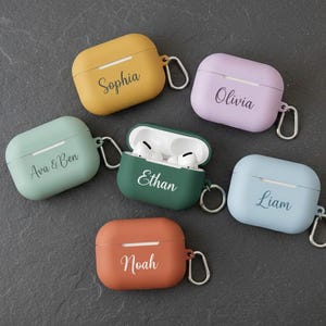 Personligt skriftnamn AirPods-skal, anpassat skyddsfodral