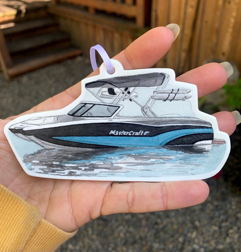 Custom Boat Ornament Boat Lovers Gift Sailboat Ornament Etsy