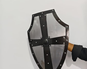 handcrafted medieval style 24''Medieval Shield Knight Viking Crusader Wall Décor Armor shield gift