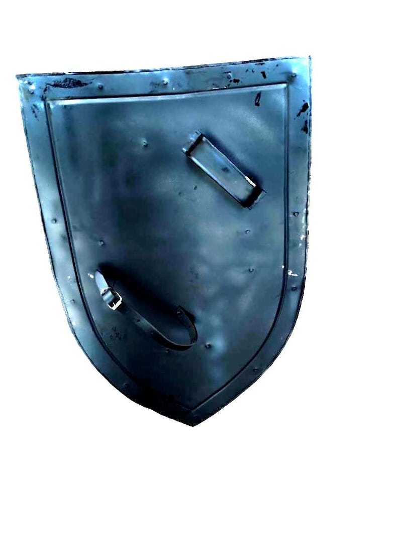 Medieval Steel Templar Knight Shield | Cosplay Armor (24