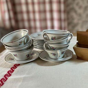 Porcelain tea set