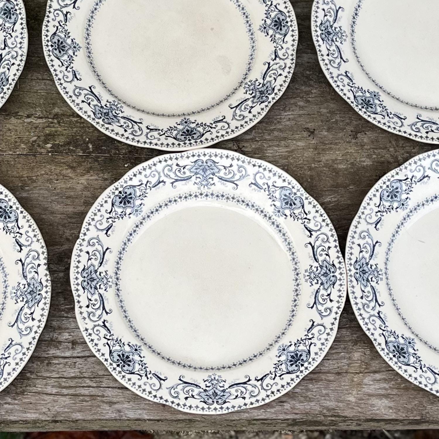 E Bourgeois Plates - Etsy Finland