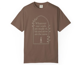 Wuthering Heights Shirt Emily Bronte Literary Tee Gothic Romance Top