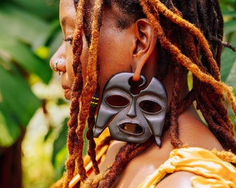 Umoja Mask Earrings