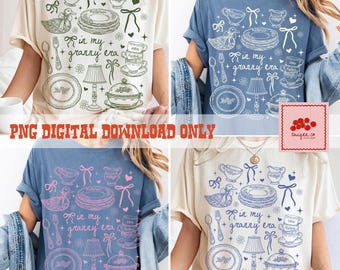 In My Granny Era Png, Vintage Goose Kitchen Png, Grandma Thrifted Png, Goose Png, Thrifty Png, Kitchen Doodle Png, Grandma Core Kitchen Png