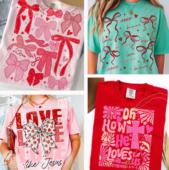 Pink Valentines Day Png Bundle, Christian Valentine Png, XOXO Valentines Day Heart Png, Be Mine Valentines Png, Coquette Valentine Png
