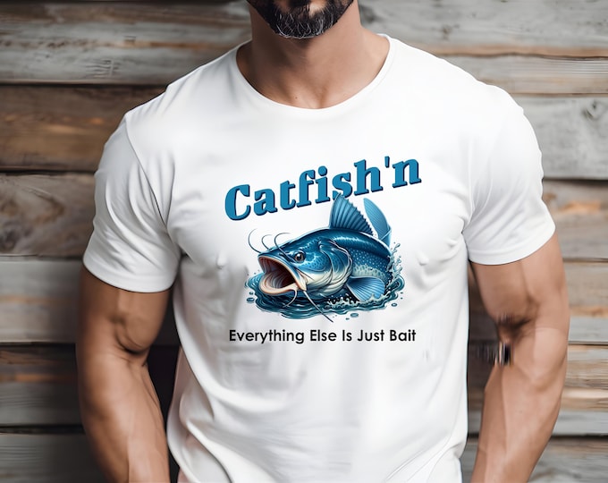 Fishing shirt, Comfort Colors 1717 Cotton Tee, outdoorsy apparel, lake life, summer vibes