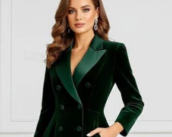farfetch green dress Hold My Hand Emerald Green Corduroy Dress – Shop the Mint main image 1