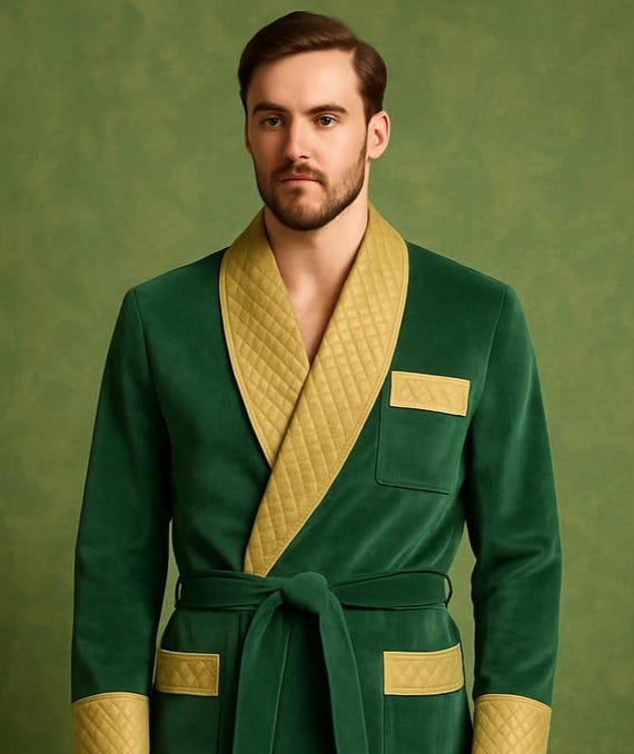 luxary bottle green dressing gown mens Green Rexy Metallic Mini Dress main image 0