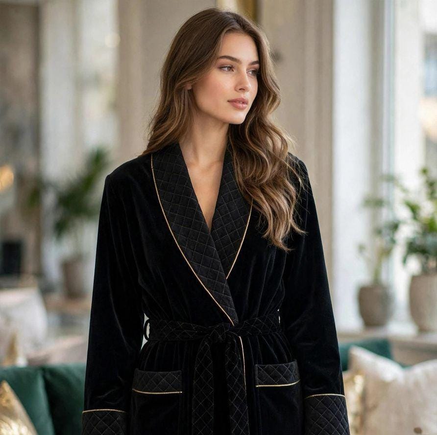 ladies button up dressing gowns Gown Soft