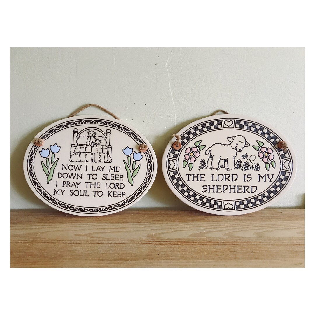 Trinity Pottery Ceramic Wall Plaques Etsy