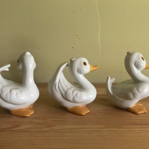 Set of 3 Homco Ceramic Ducks image 4