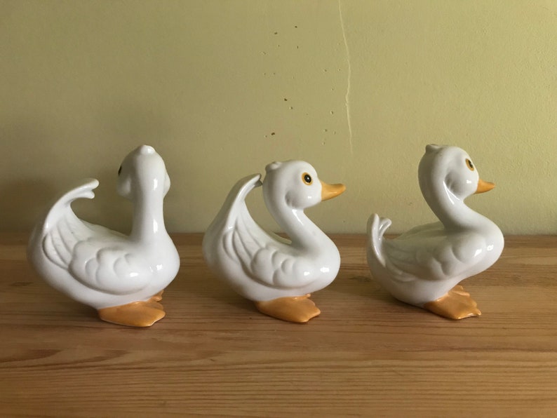 Set of 3 Homco Ceramic Ducks image 4