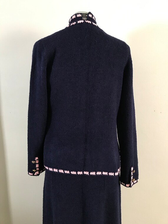 70's St. John Knits Maxi Dress and Jacket Set Santana… Gem