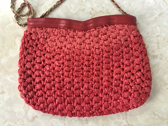 50's Velvet Clutch with Attached Coin Purse by Morris Moskowitz main image 0