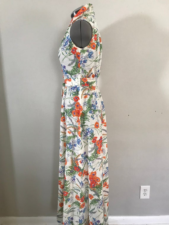 Melissa Lane 70s Floral Maxi Prairie Style Dress … - image 2