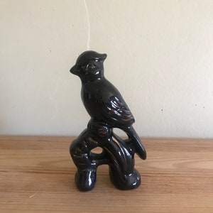 Little Antique Black Bird Figurine image 6