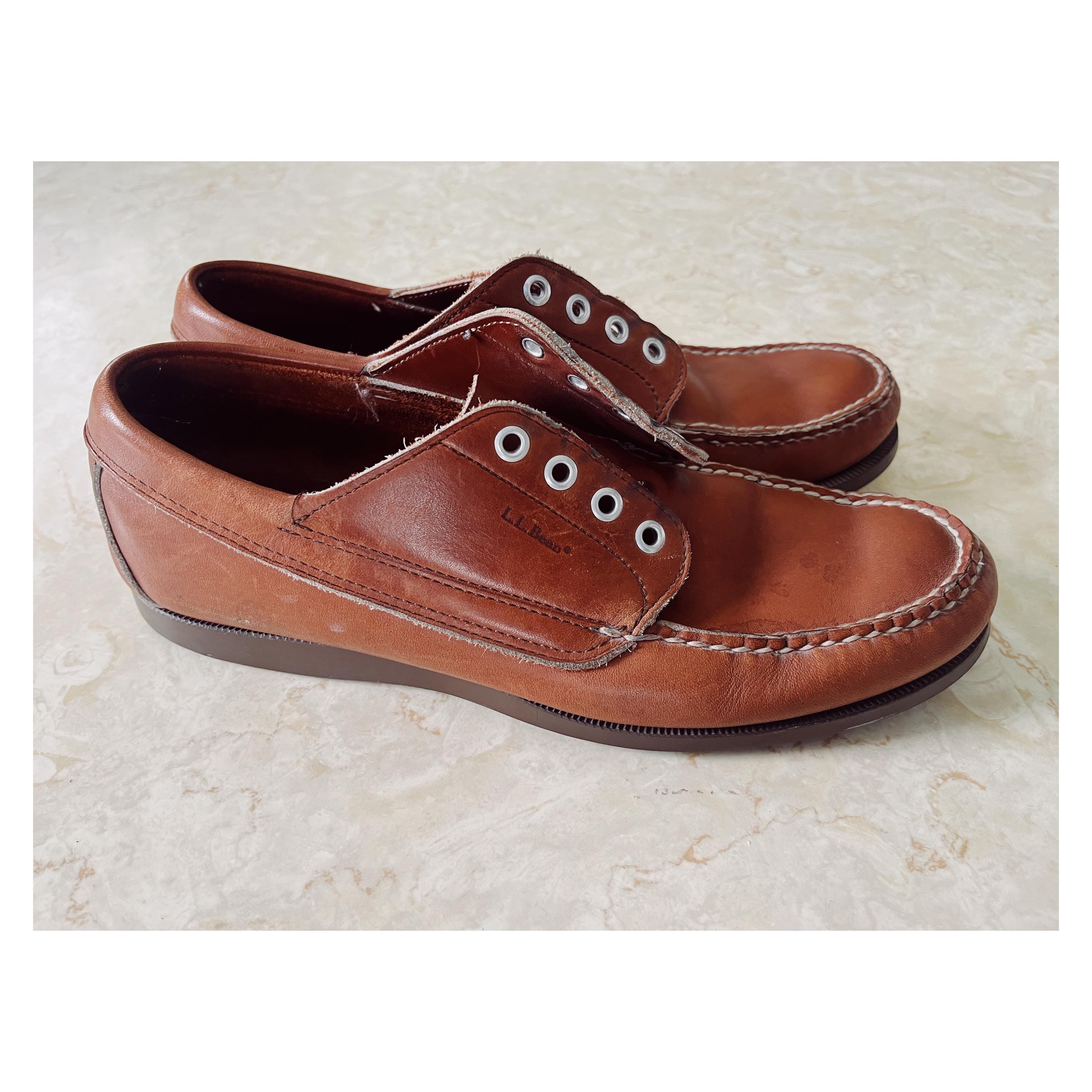 Ll Bean Boat Shoes - Etsy