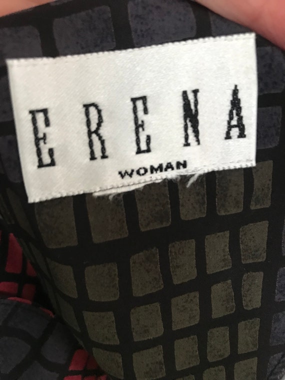 Erena Woman Geometric Print Top Sz XL - image 8