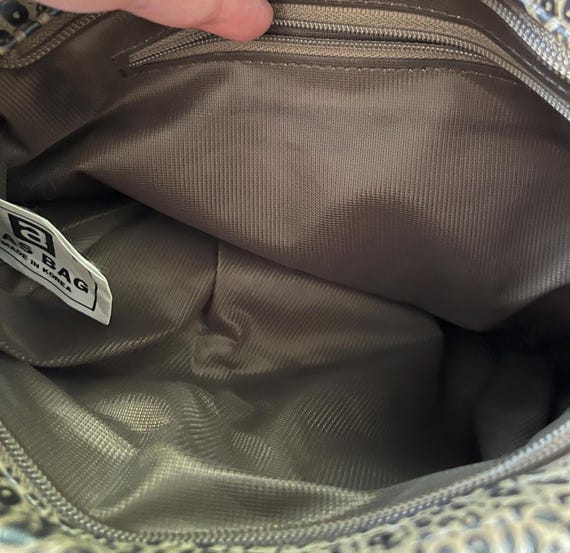 NAS Patchwork Faux Frog Leather Multicolor Metall… - image 8