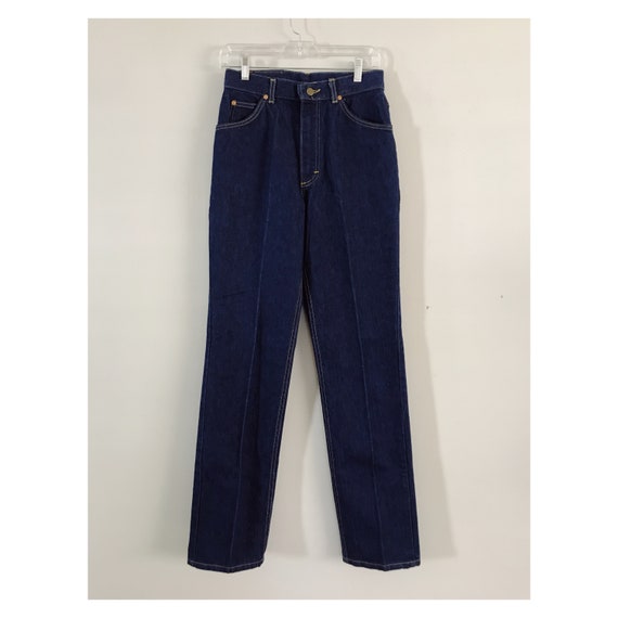 Lee Dark Wash High Rise Jeans 28x33 - image 1