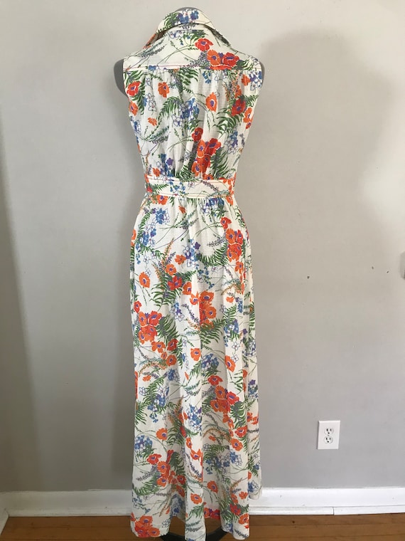 Melissa Lane 70s Floral Maxi Prairie Style Dress … - image 3