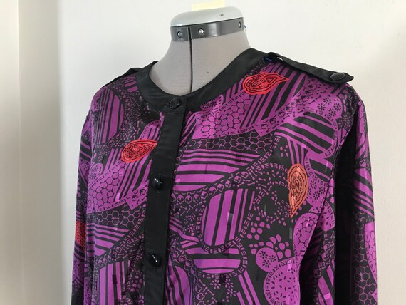 Andrea Gayle Day To Night Blouse Sz L-XL - image 2