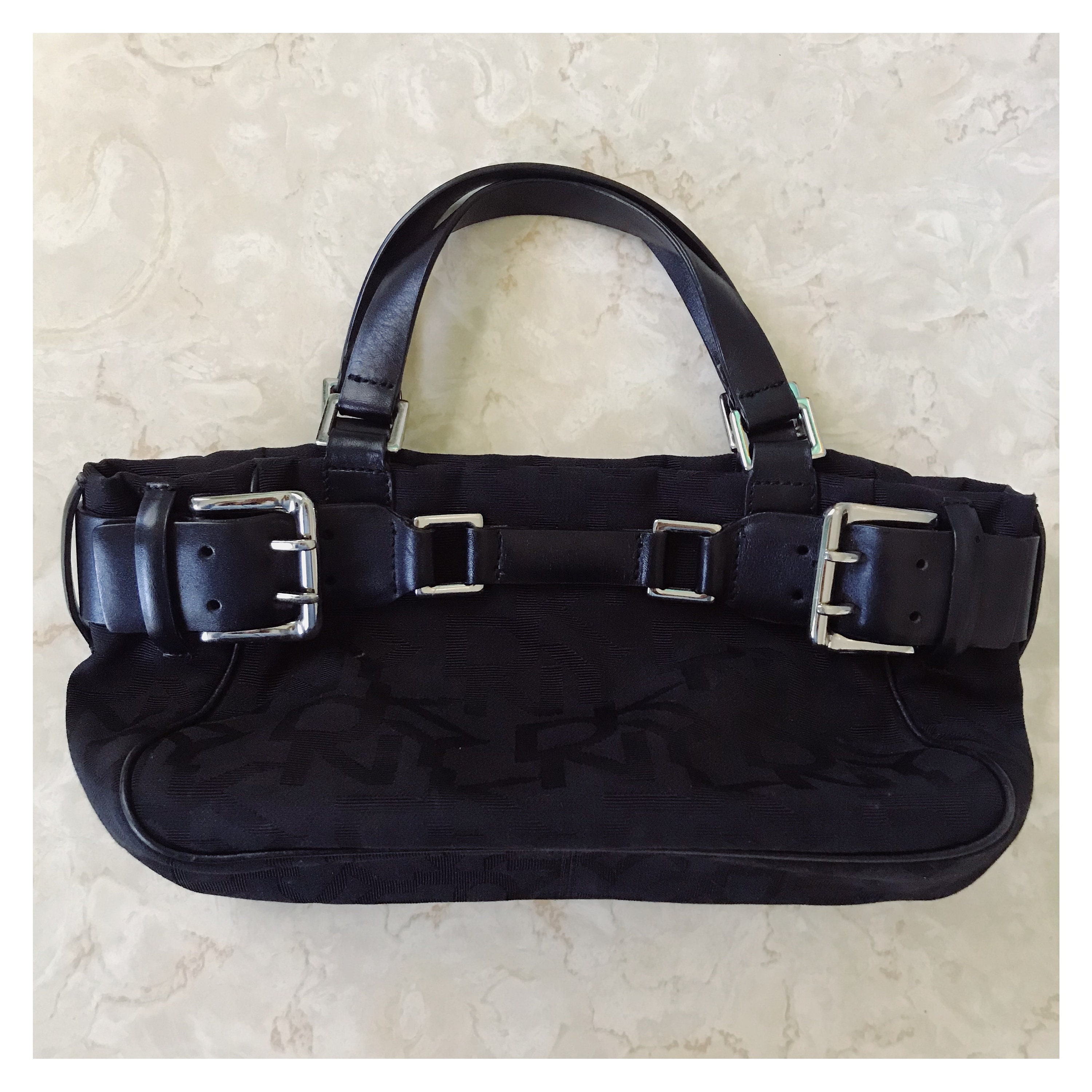 Vintage 90's DKNY Monogram Shoulder Bag – Michelle Tamar