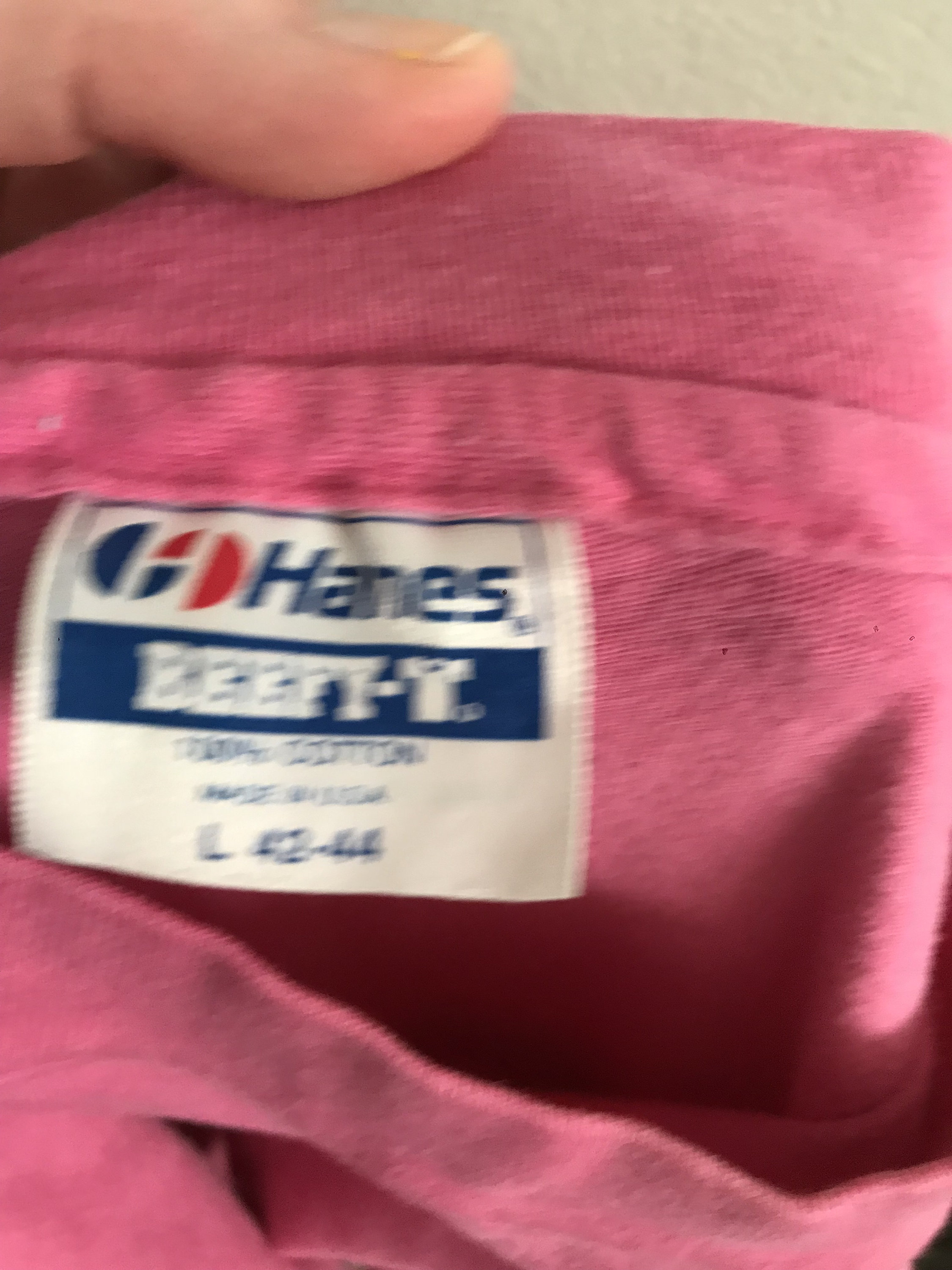 Hawaii Pink Cotton Graphictee Sz L - Etsy