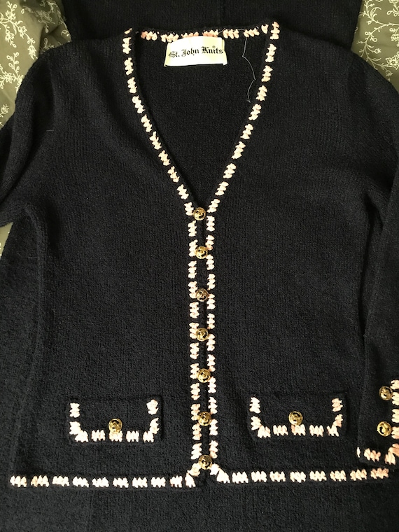 70's St. John Knits Maxi Dress and Jacket Set Santana… Gem