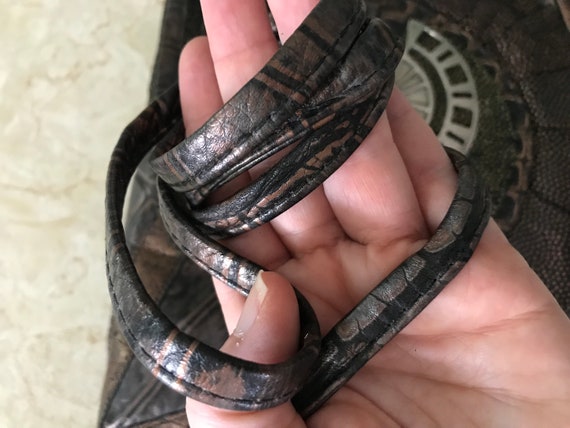 Patchwork Metallic Asymmetrical Convertible Envel… - image 7