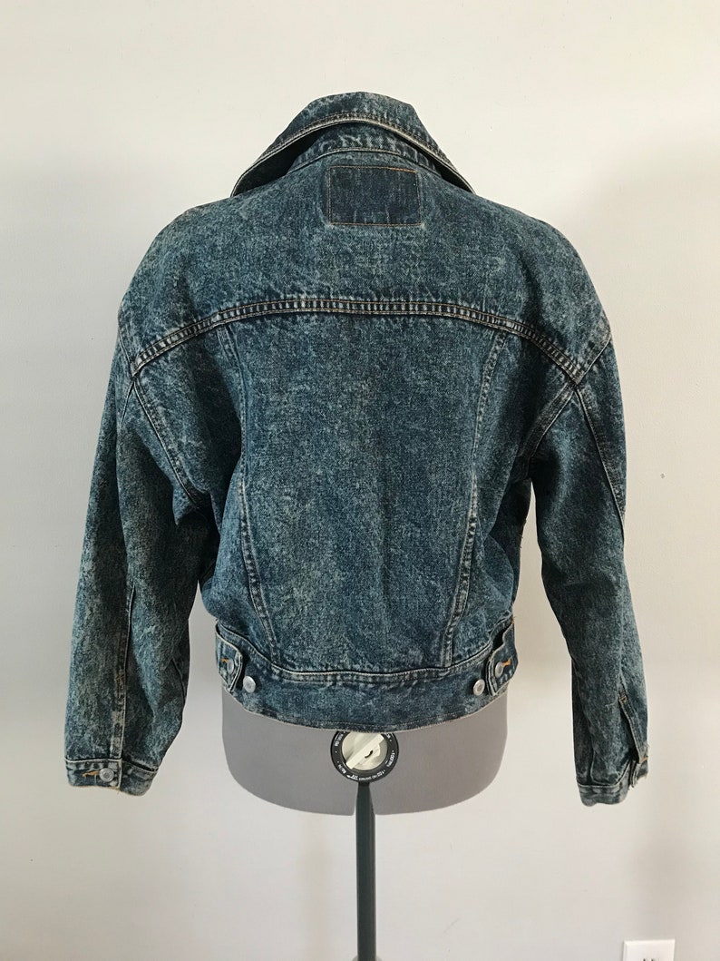 Jordache Acid Wash Denim Jacket Size S - Etsy