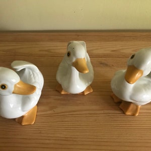 Set of 3 Homco Ceramic Ducks image 5