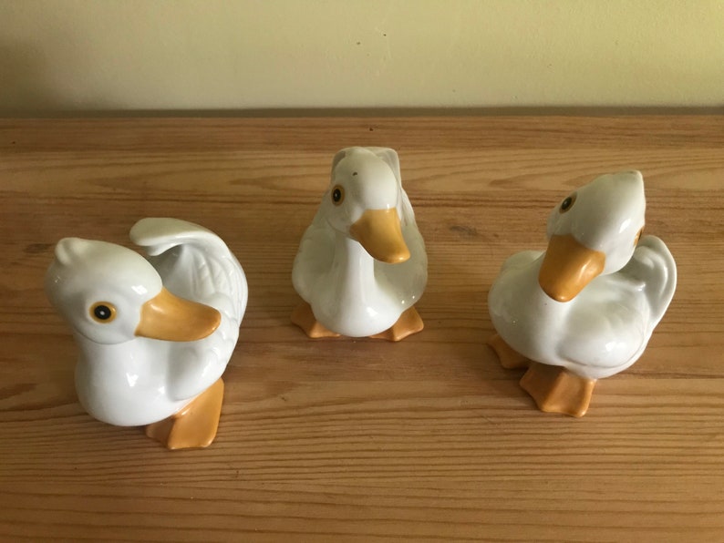 Set of 3 Homco Ceramic Ducks image 5