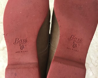 Bass Bucks Made in USA W Sz 9 - Etsy display picture 1