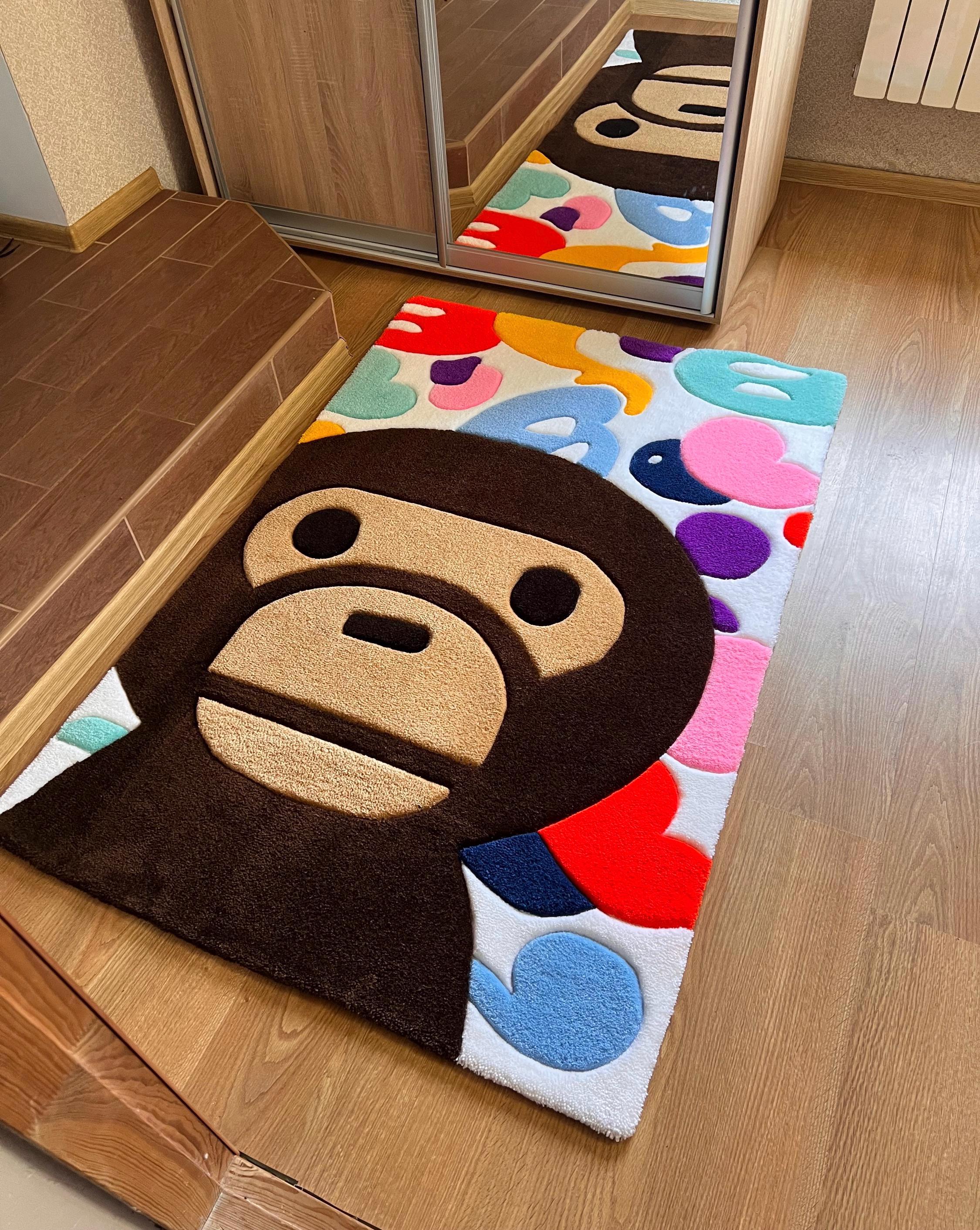 A Bathing Ape Rug - Etsy