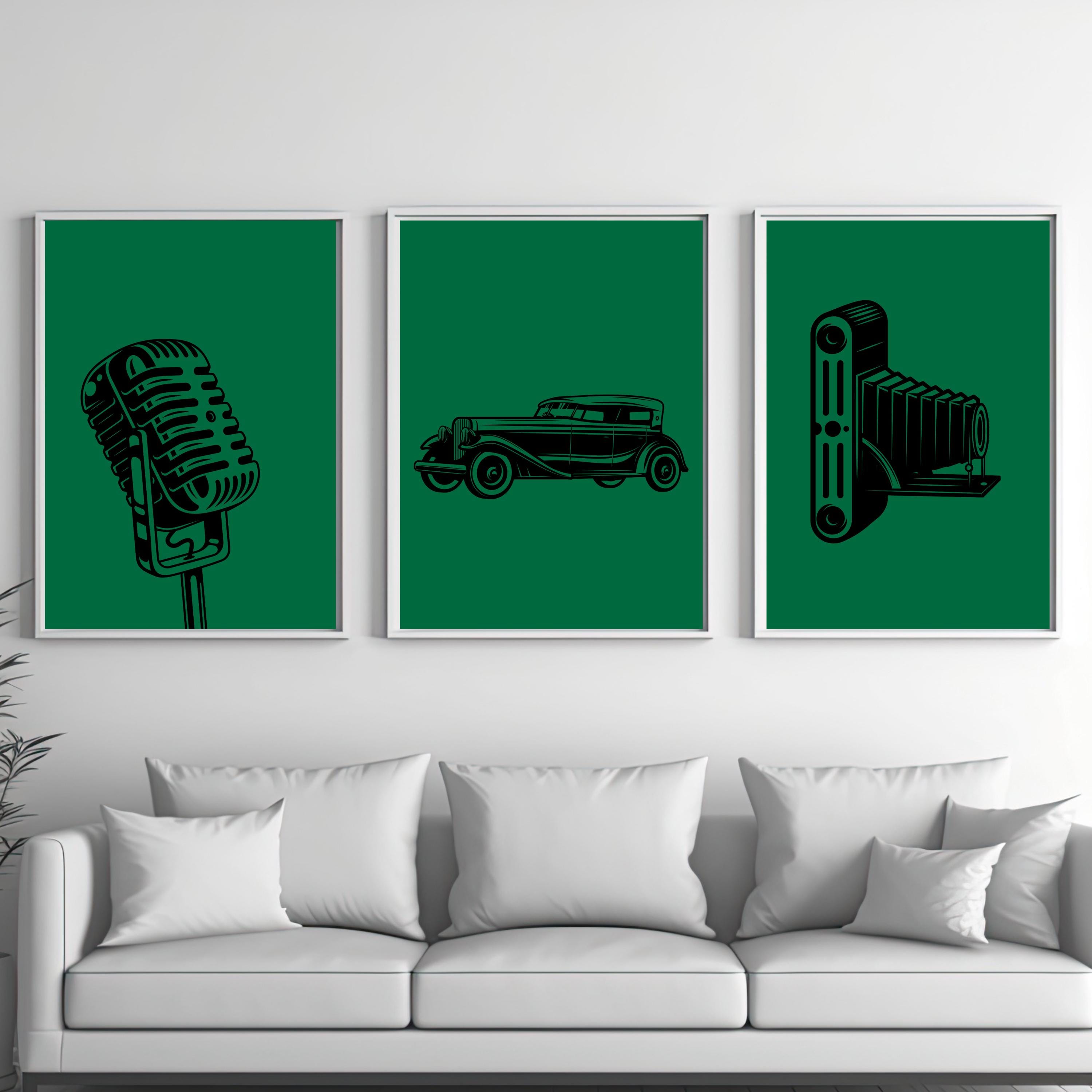 セシル・ゴールディング（Cecil Golding）プリントアート 2点セット セシル・ゴールディング（Cecil Golding）プリントアート 2点