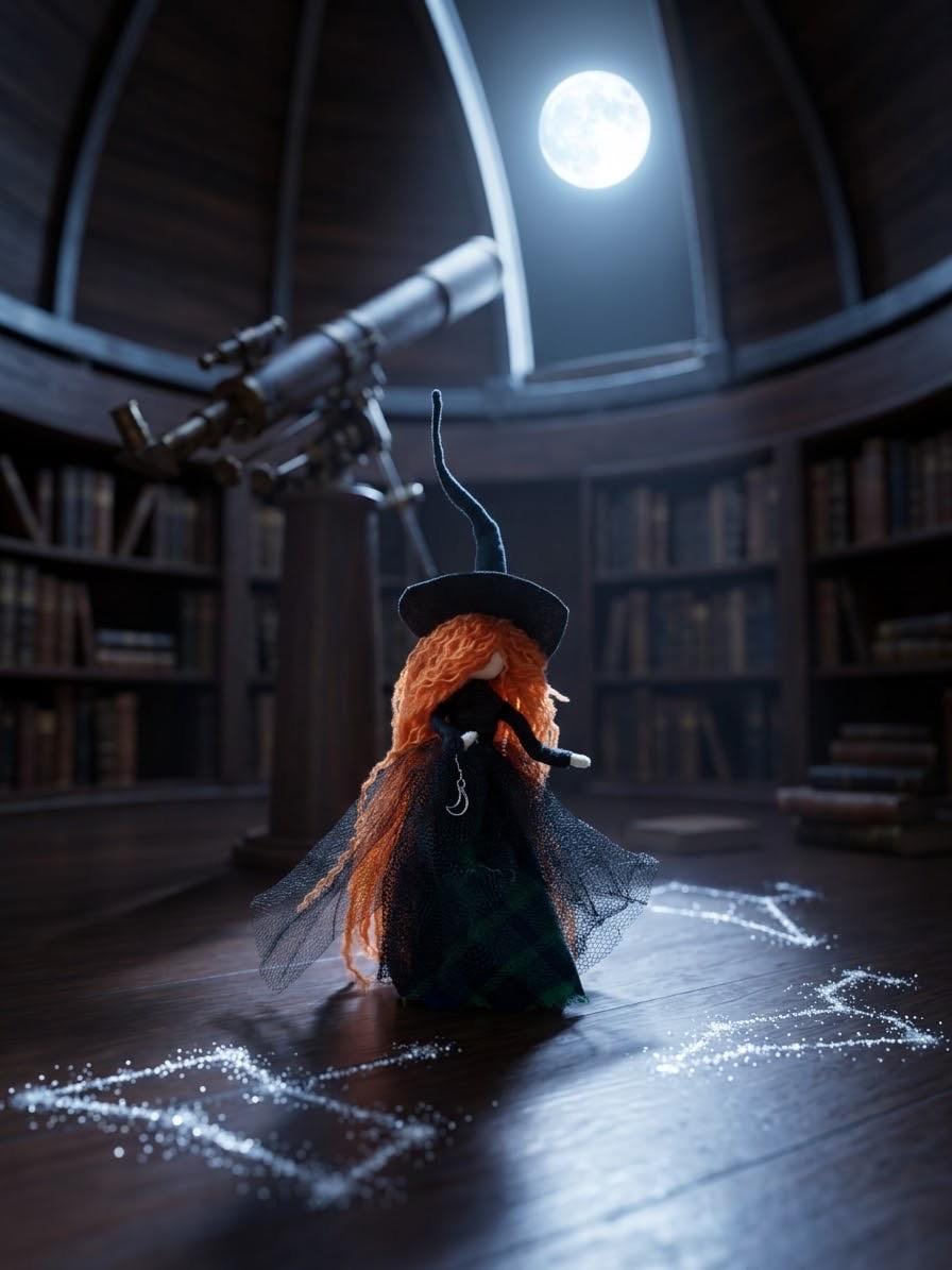 Celestial Spellcaster Witch