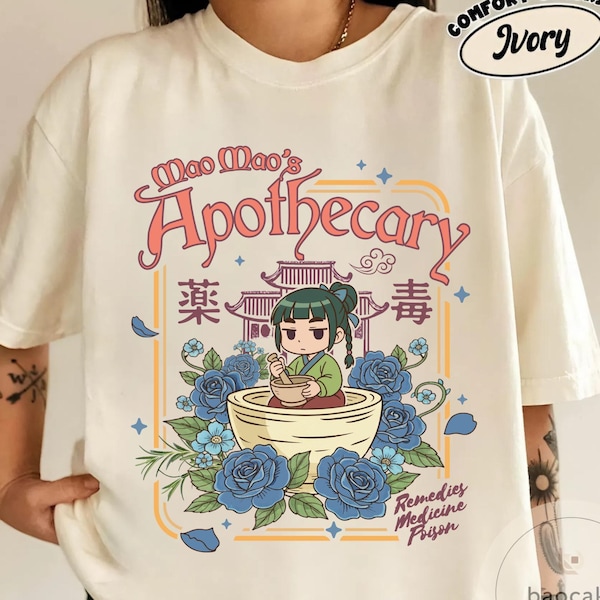 Mao Mao’s Apothecary Shirt, Kawaii Poison Potion Tee, Witchy Disney T-Shirt, Anime Inspired Apothecary Diaries T-Shirt, Anime Lover Gift