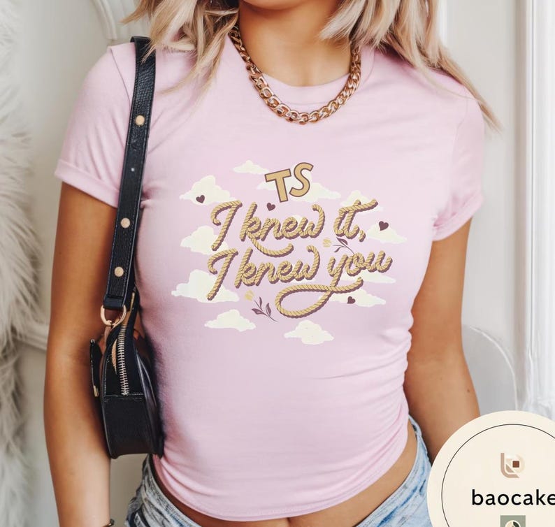 TS Jessie Cow Girl Shirt, Toy Story Baby Tee Crop tank, Toy Story 5 I Knew It I Knew You Shirt, WDW Disneyland Bild 1