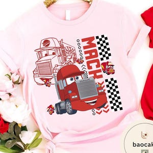 All Characters Retro Disney Cars Shirt, Pixar Cars Shirt, Disneyland Shirt, Cars Land Shirt, Lightning McQueen Shirt, Disney Cars Shirt image 11