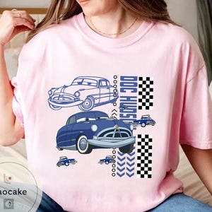 All Characters Retro Disney Cars Shirt, Pixar Cars Shirt, Disneyland Shirt, Cars Land Shirt, Lightning McQueen Shirt, Disney Cars Shirt image 7