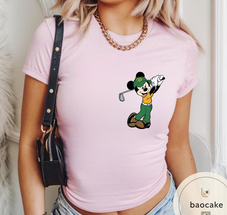Disney Mickey Mouse Golf Funny Mickey Minnie Golfer Shirt, Disneyland Family Matching Shirt, Magic Kingdom Tee, WDW Epcot Theme Park Shirt image 5